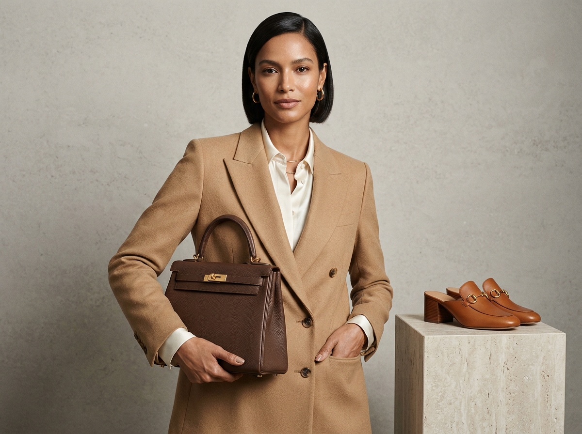 Bolsas estruturadas e mules em couro Coulisse