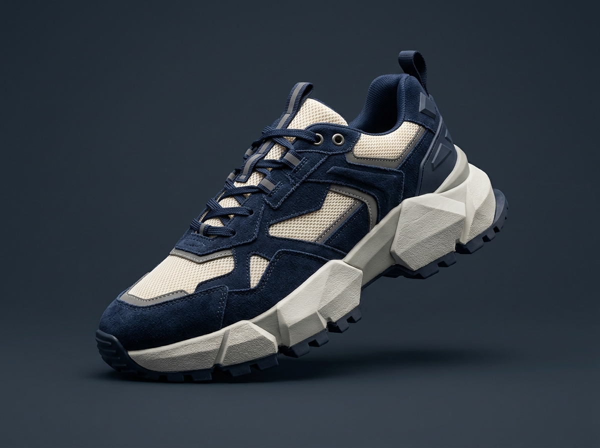 Coulisse 9060 Low-Top Navy & Cream